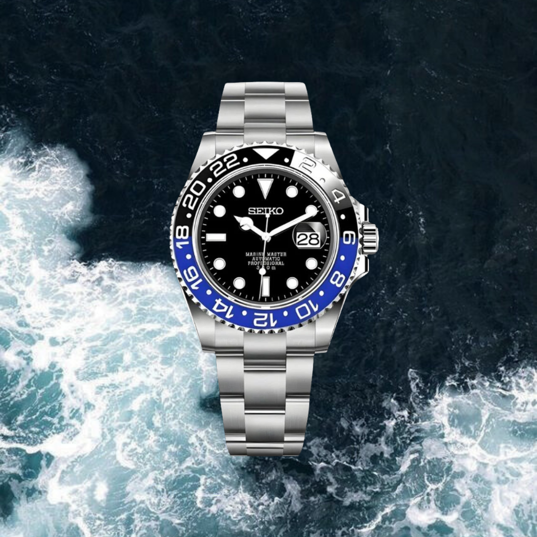 Seiko Mod Submariner "Batman"