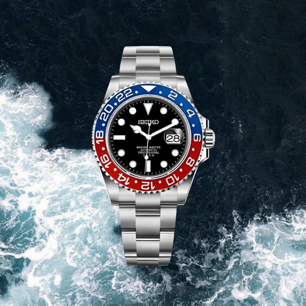 Seiko Mod Submariner "Pepsi"