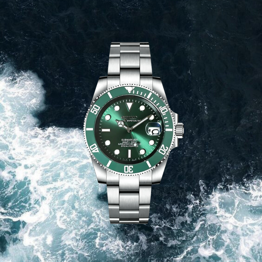 Seiko Mod Submariner "Green"