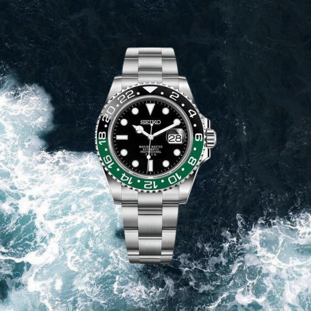 Seiko Mod Submariner "Sprite"