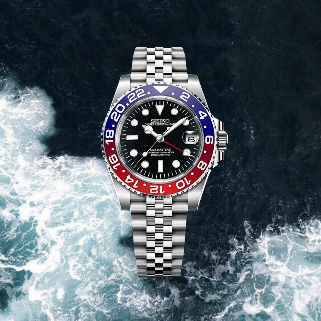 Seiko Mod GMT "Pepsi"