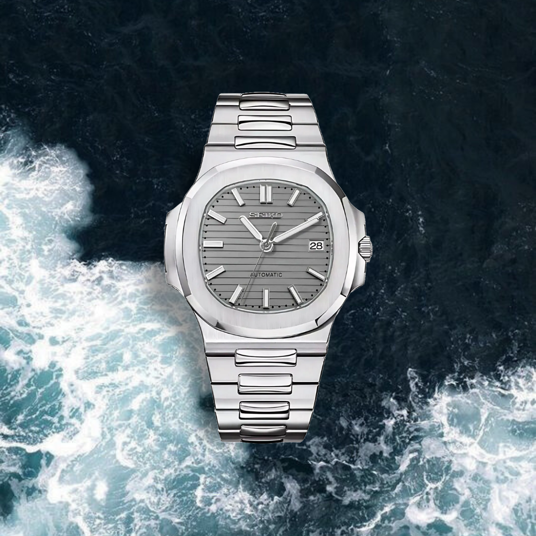 Seiko Mod Nautilus "Grey"