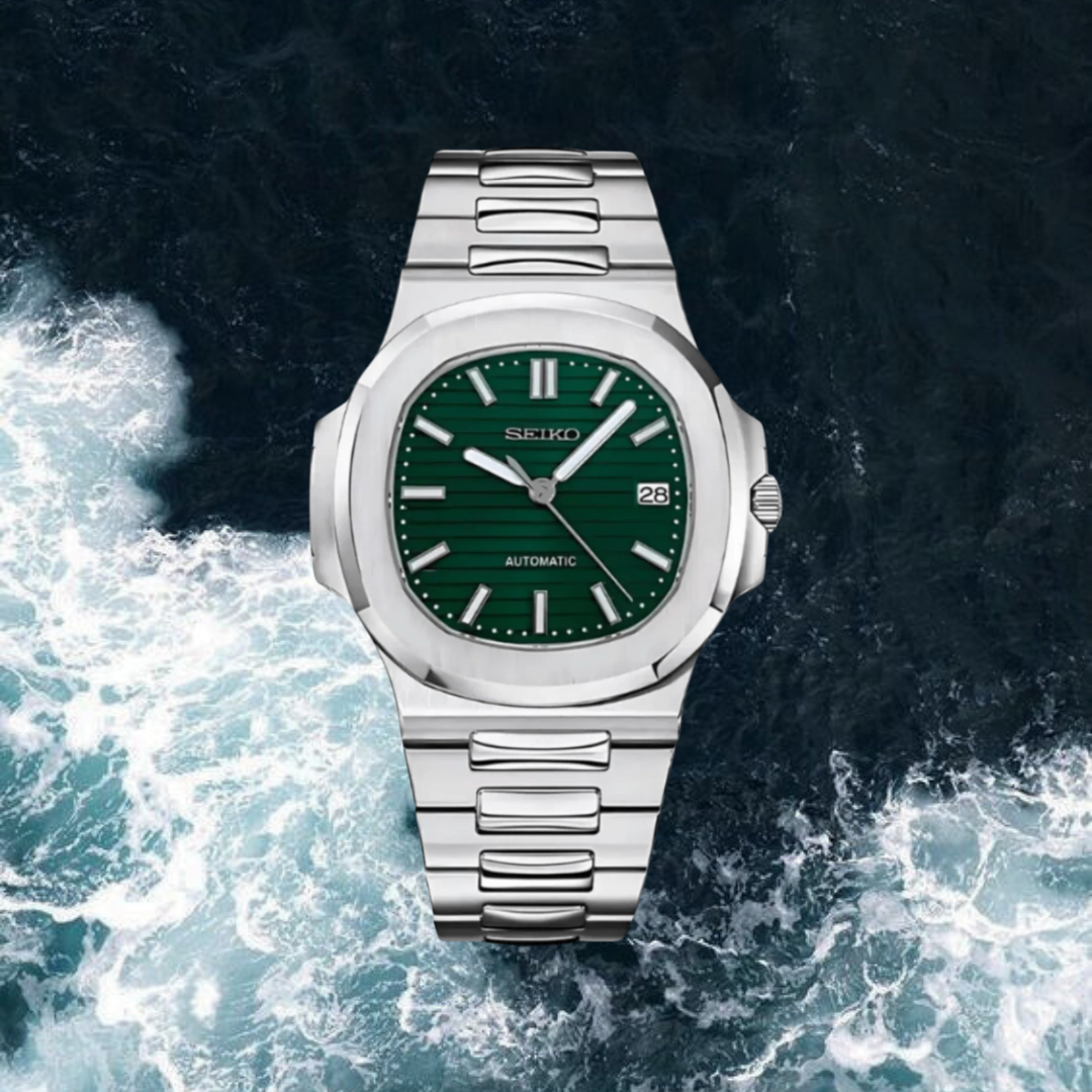 Seiko Mod Nautilus "Green"