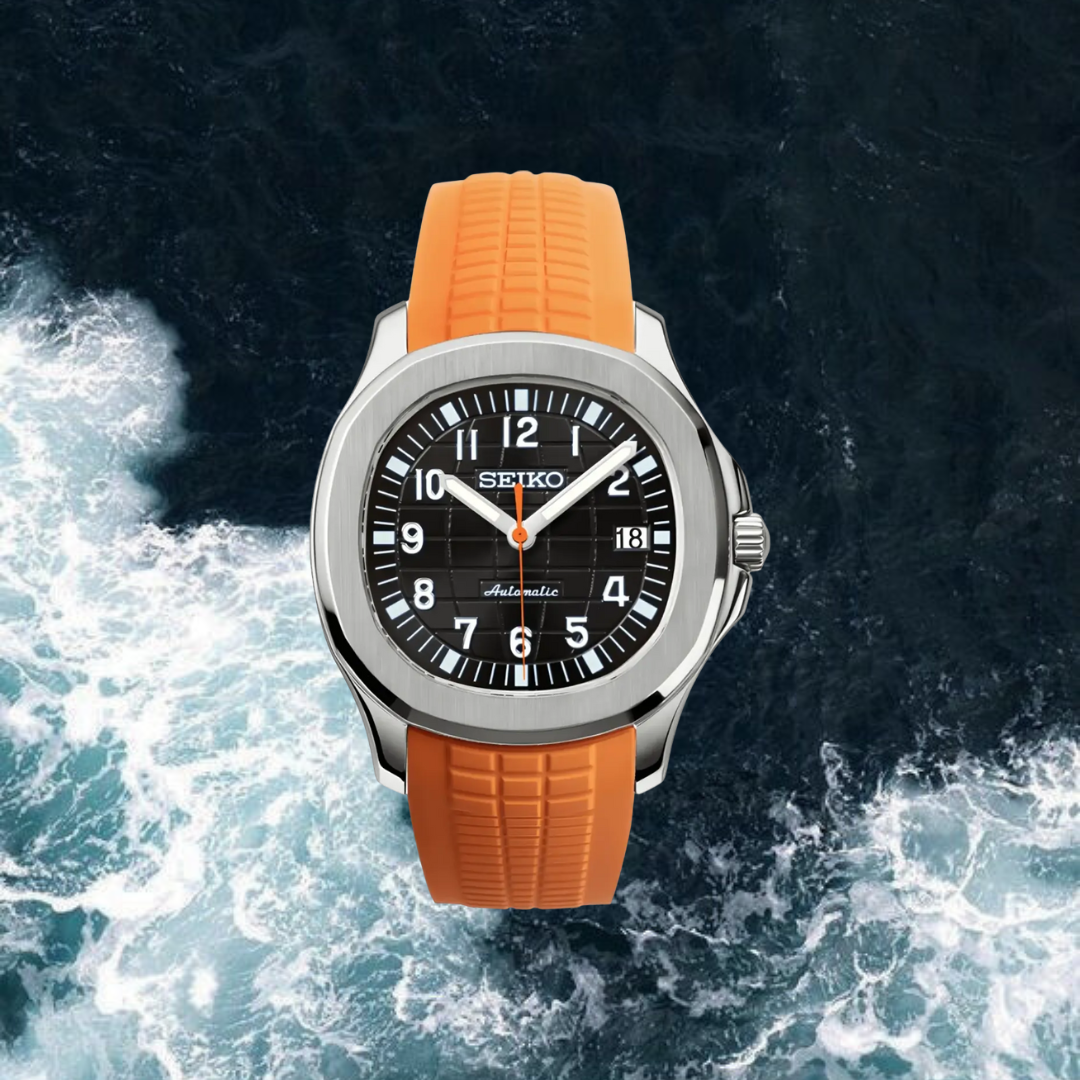 Seiko Mod Aquanaut"Orange Black"