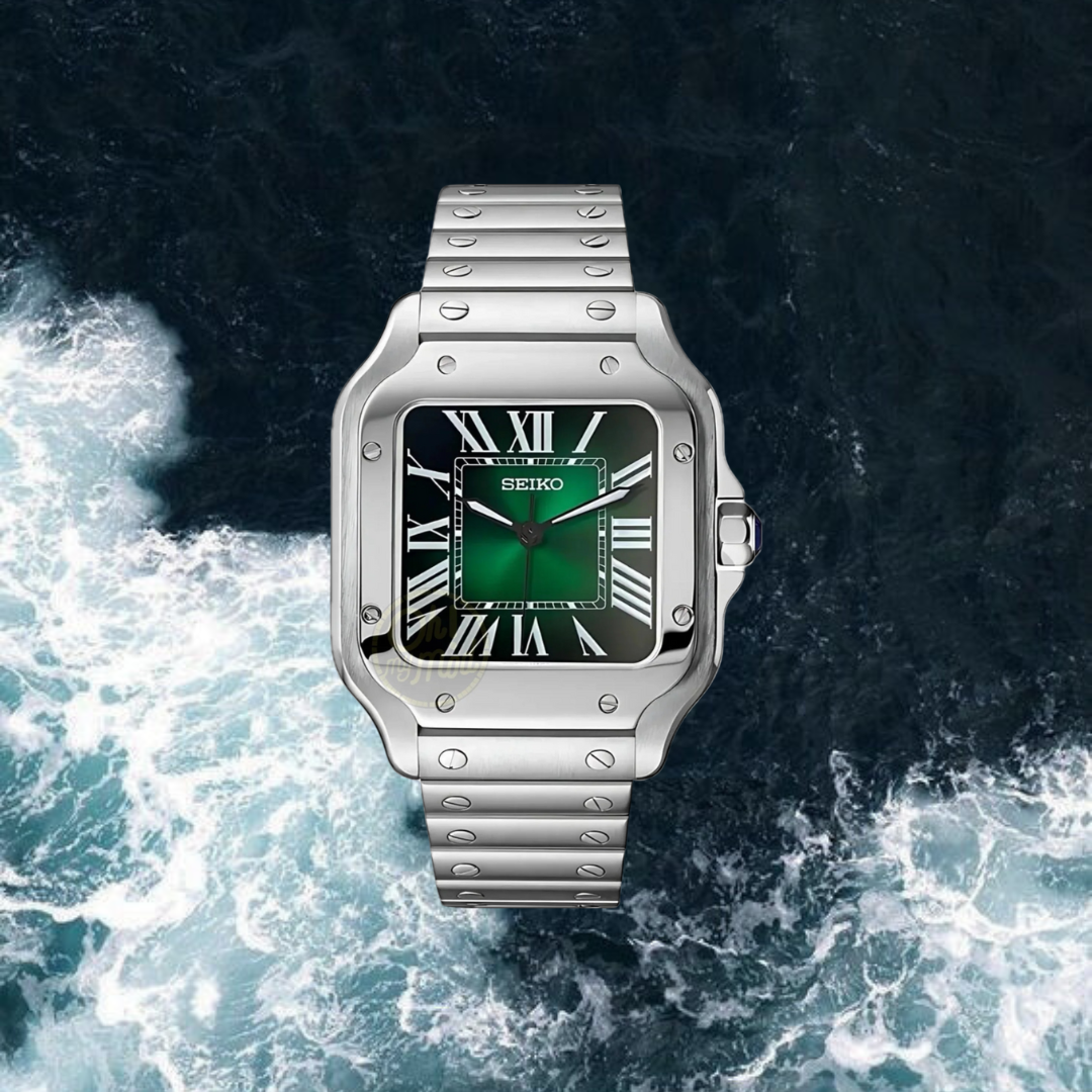 Seiko Mod Santos "Green"