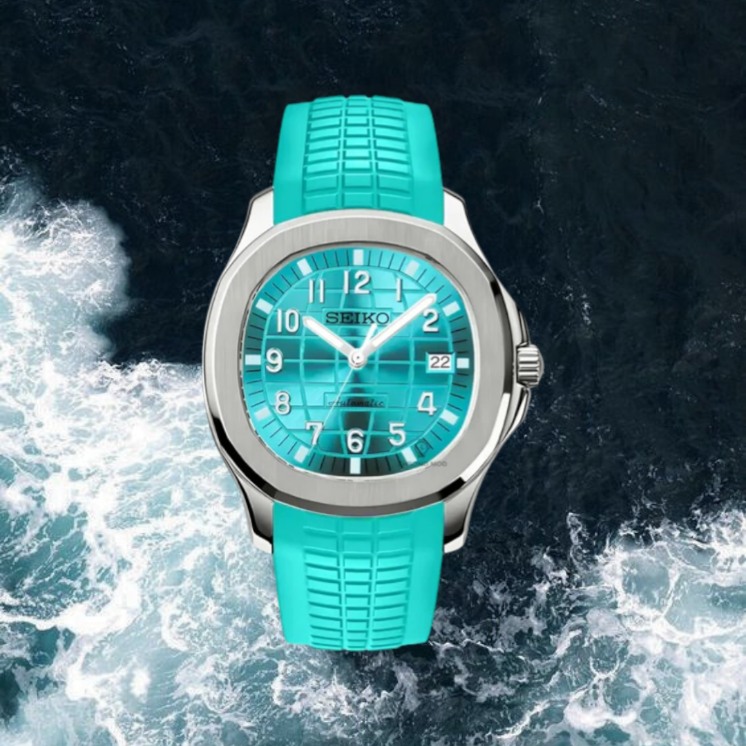 Seiko Mod Aquanaut "Light Blue"