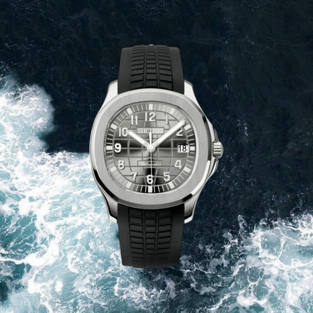 Seiko Mod Aquanaut "Black Grey"