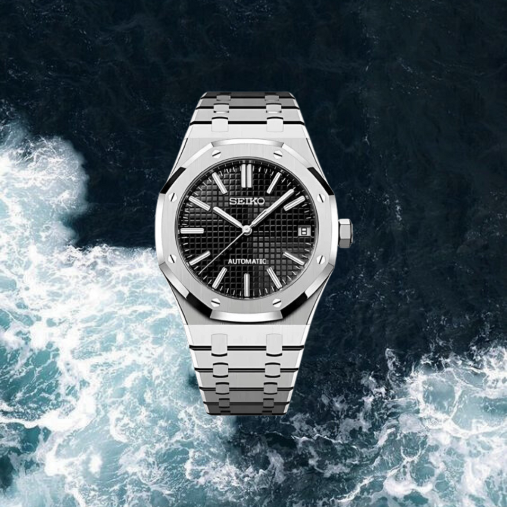 Seiko Mod Royal Oak "Black"