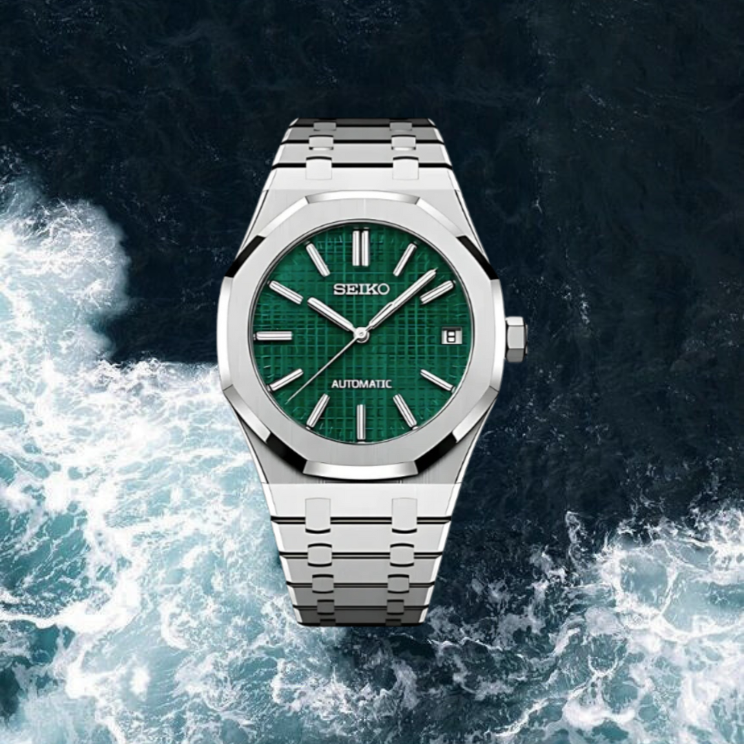 Seiko Mod Royal Oak "Emerald"