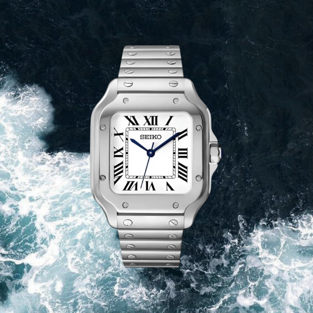 Seiko Mod Santos "White"