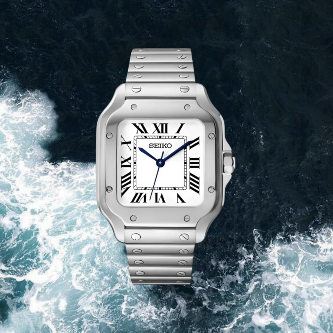 Seiko Mod Santos "White"