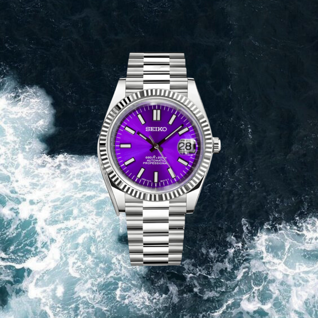 Seiko Mod Datejust "Purple"